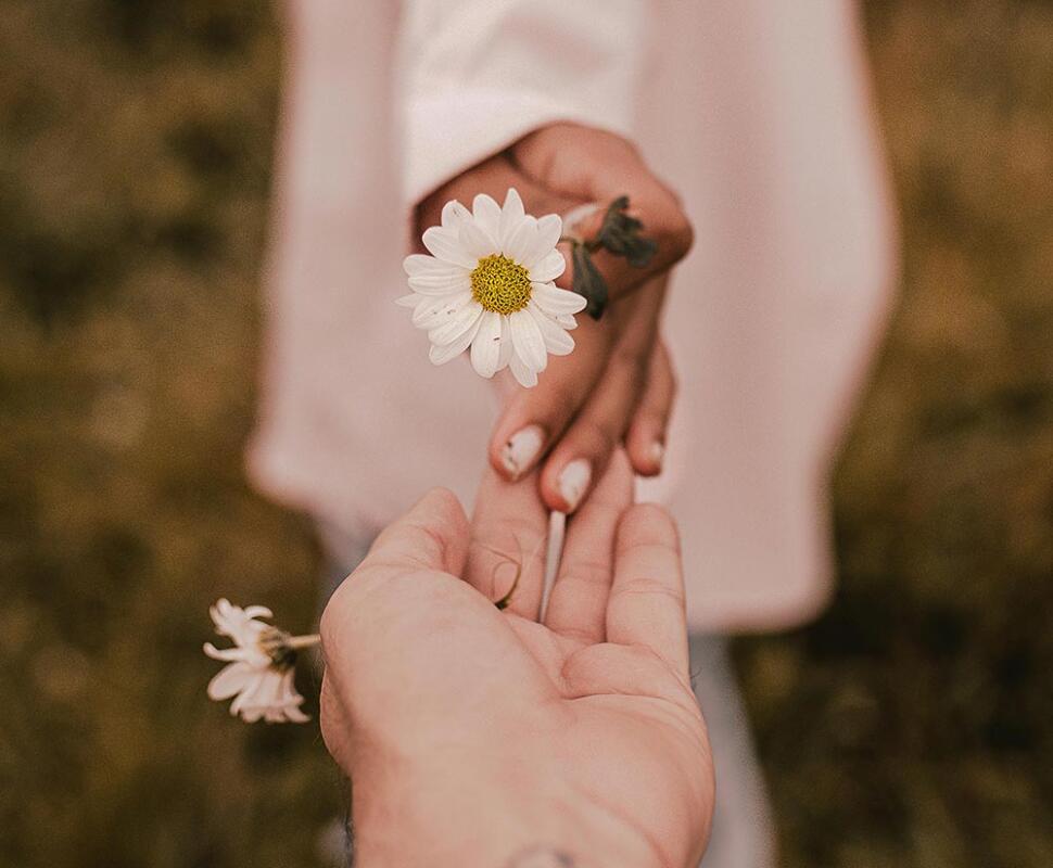 Giving / receiving a daisy