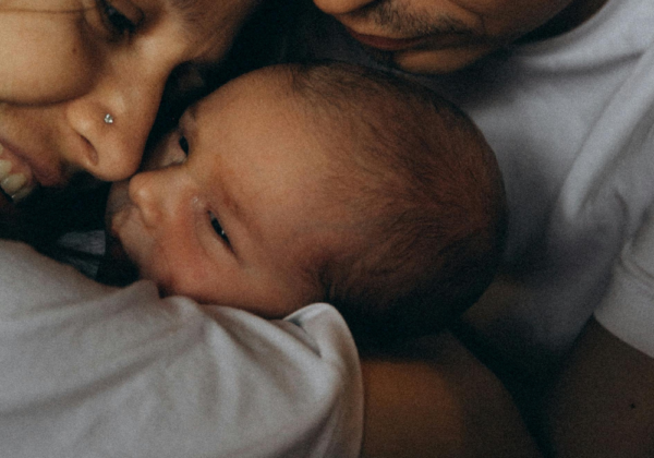 baby being held